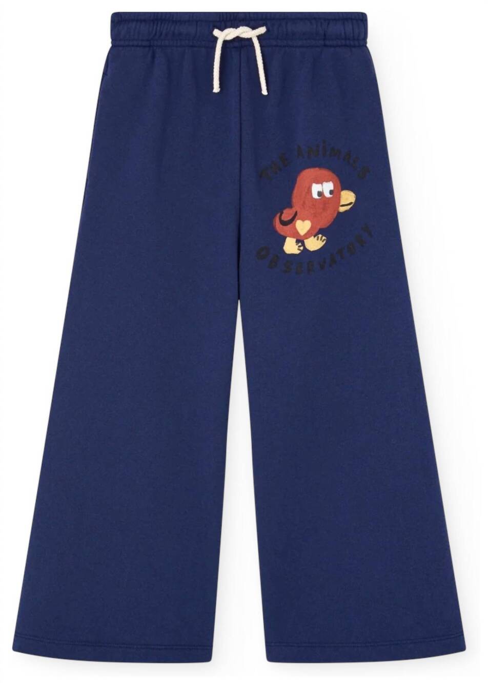 NEW THE ANIMALS OBSERVATORY kid's platypus sweatpants in deep blue